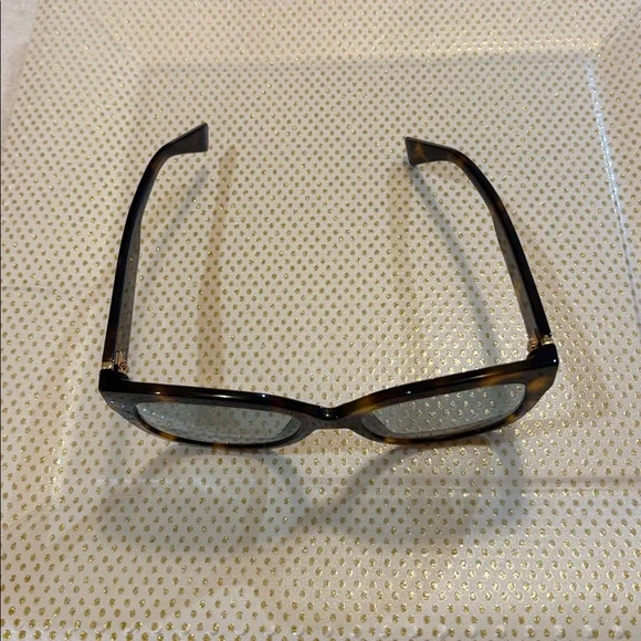 Gucci Sunglasses Light Green Lens/ Tortoise Frame 54 19 145 Made in Italy - Picture 5 of 10